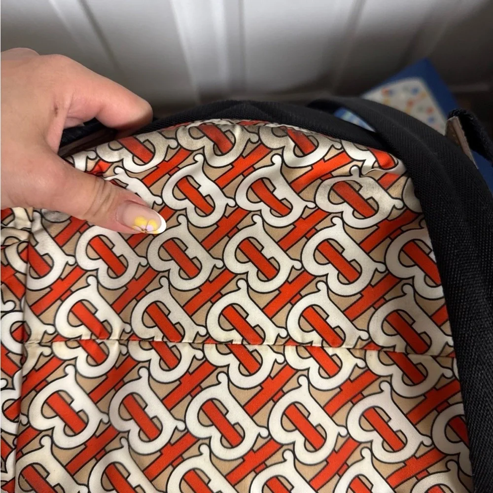 Burberry Rucksack Backpack RARE - Picture 7 of 13
